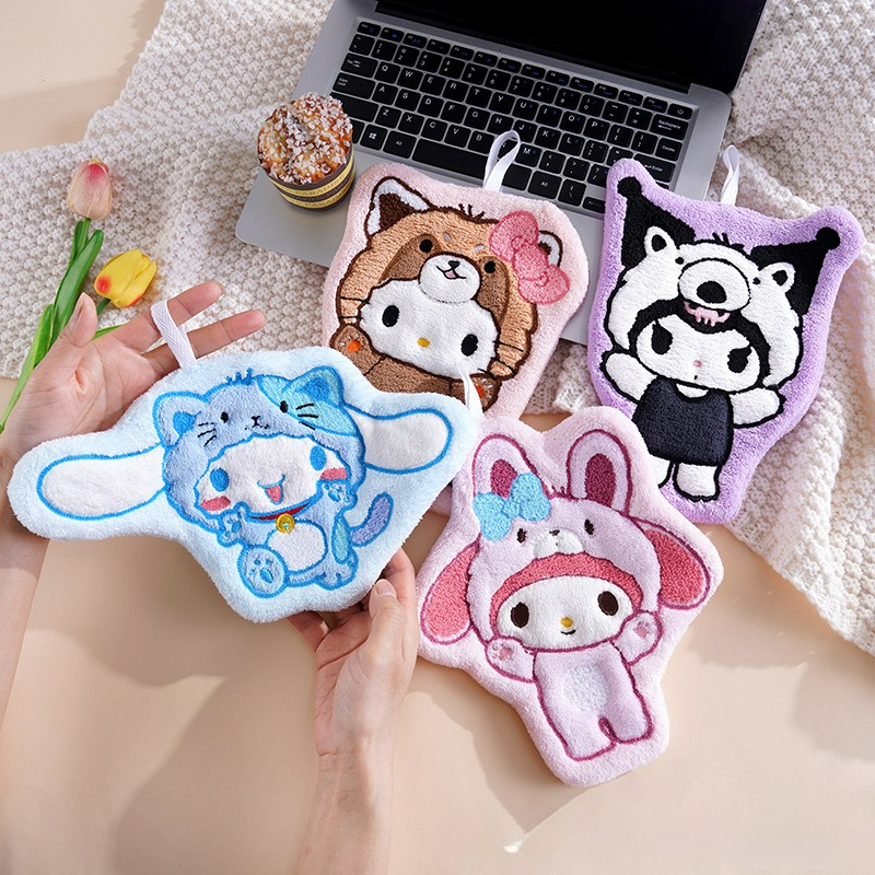 Home Design Bathroom - 1/4 Pcs Soft Thick Sanrio Kuromi