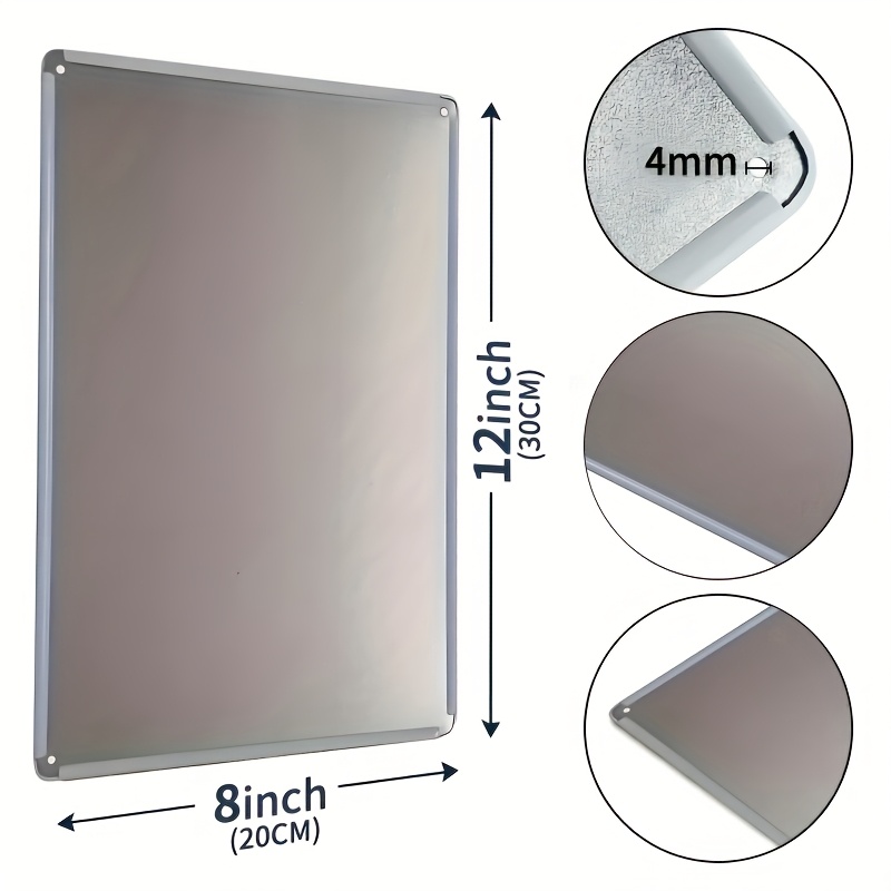 Stylish Female Metal Tin Sign  – Home Bathroom Signs recenzja i cena