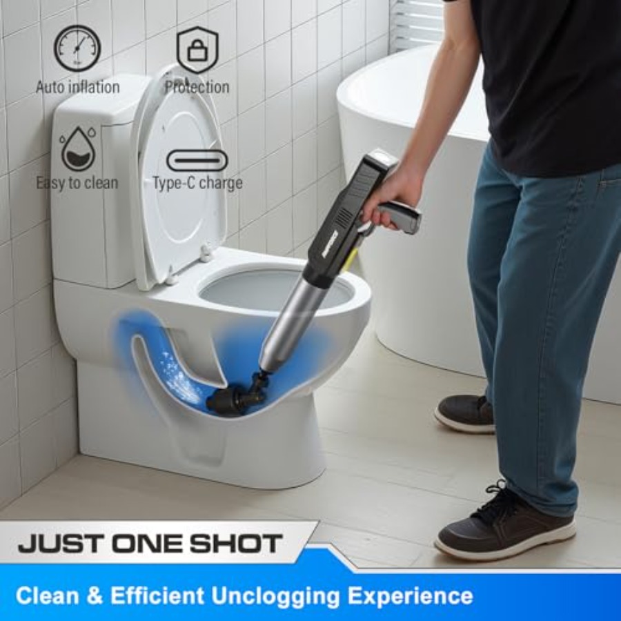 ‌Electric Toilet Plunger for B – Plunger Toilet recenzja i cena