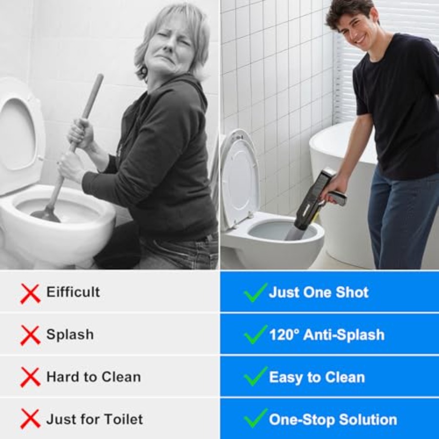 ‌Electric Toilet Plunger for B – Plunger Toilet recenzja i cena