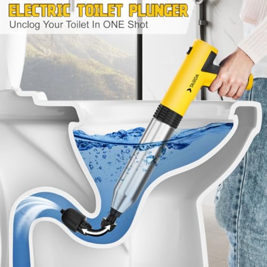 Electric Toilet Plunger, High  – Plunger Toilet recenzja i cena