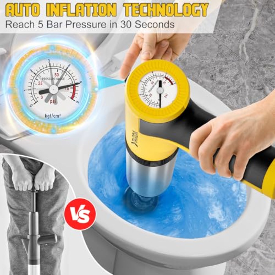 Electric Toilet Plunger, High  – Plunger Toilet recenzja i cena