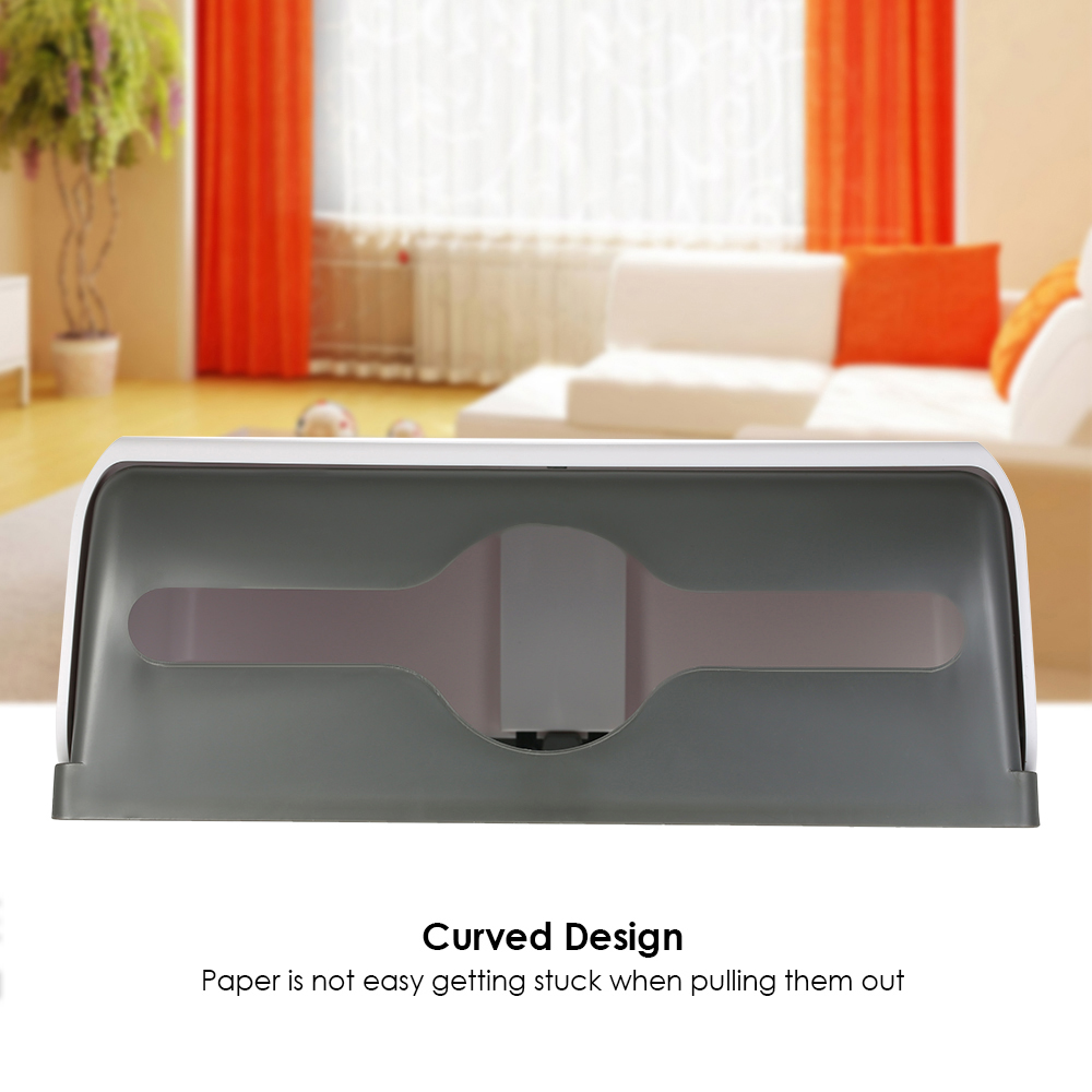 ABS Material Rectangular Wall- – Home Bathroom Paper Towel Dispenser recenzja i cena