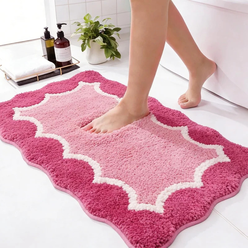 VIKAMA Cartoon Bath Mat, Cute  – Zara Home Bathroom Rug recenzja i cena