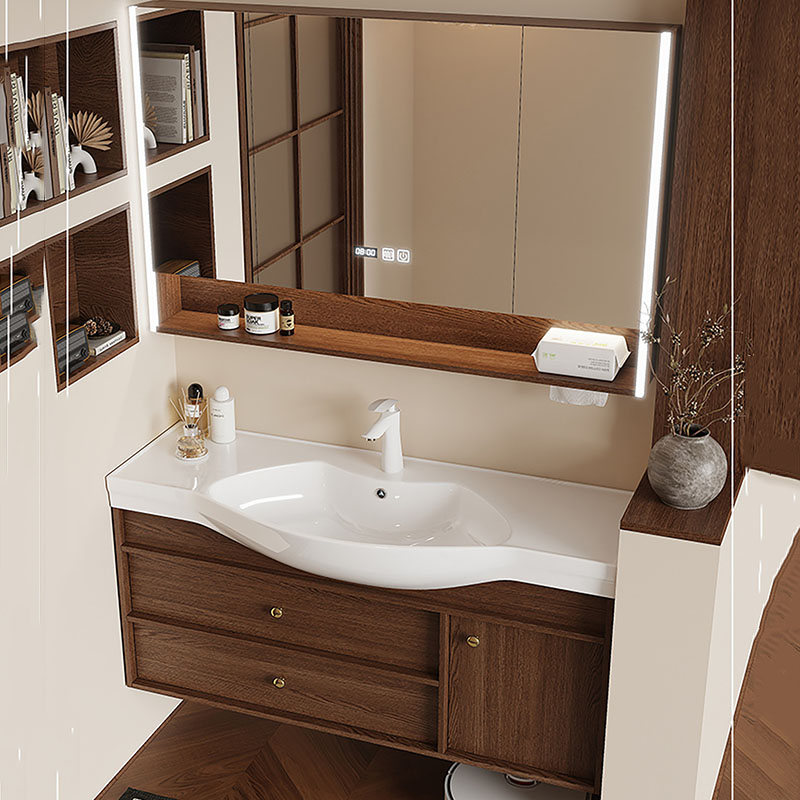 Mirror Storage Cupboard Organi – Home Bathroom Partition Wall recenzja i cena