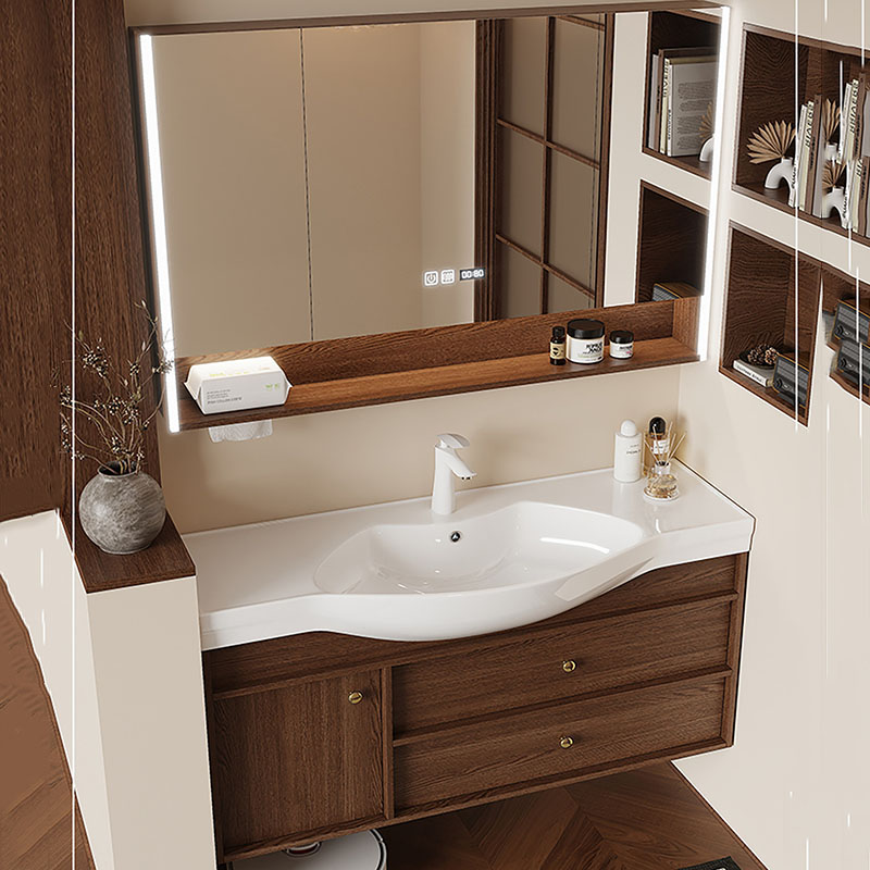 Mirror Storage Cupboard Organi – Home Bathroom Partition Wall recenzja i cena