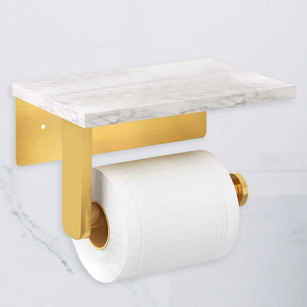 Marble Paper Storage Rack Meta – Home Bathroom Paper Towel Dispenser recenzja i cena