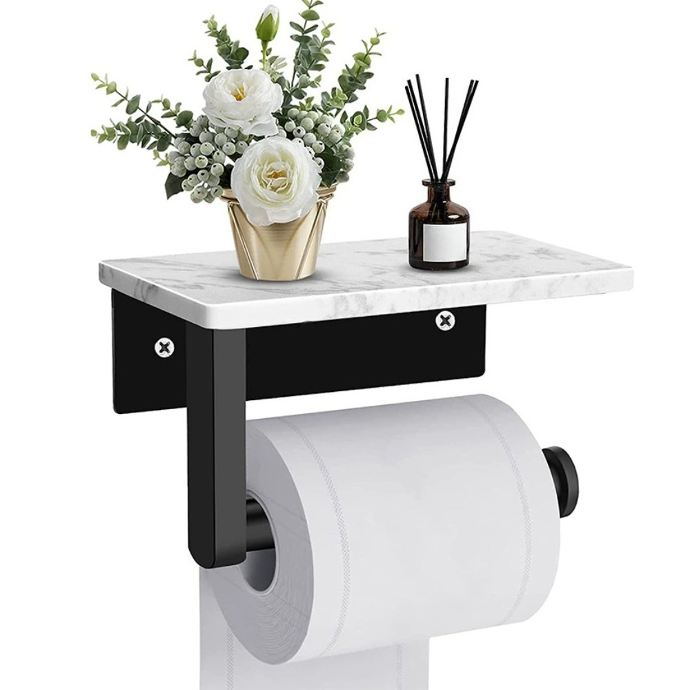 Marble Paper Storage Rack Meta – Home Bathroom Paper Towel Dispenser recenzja i cena