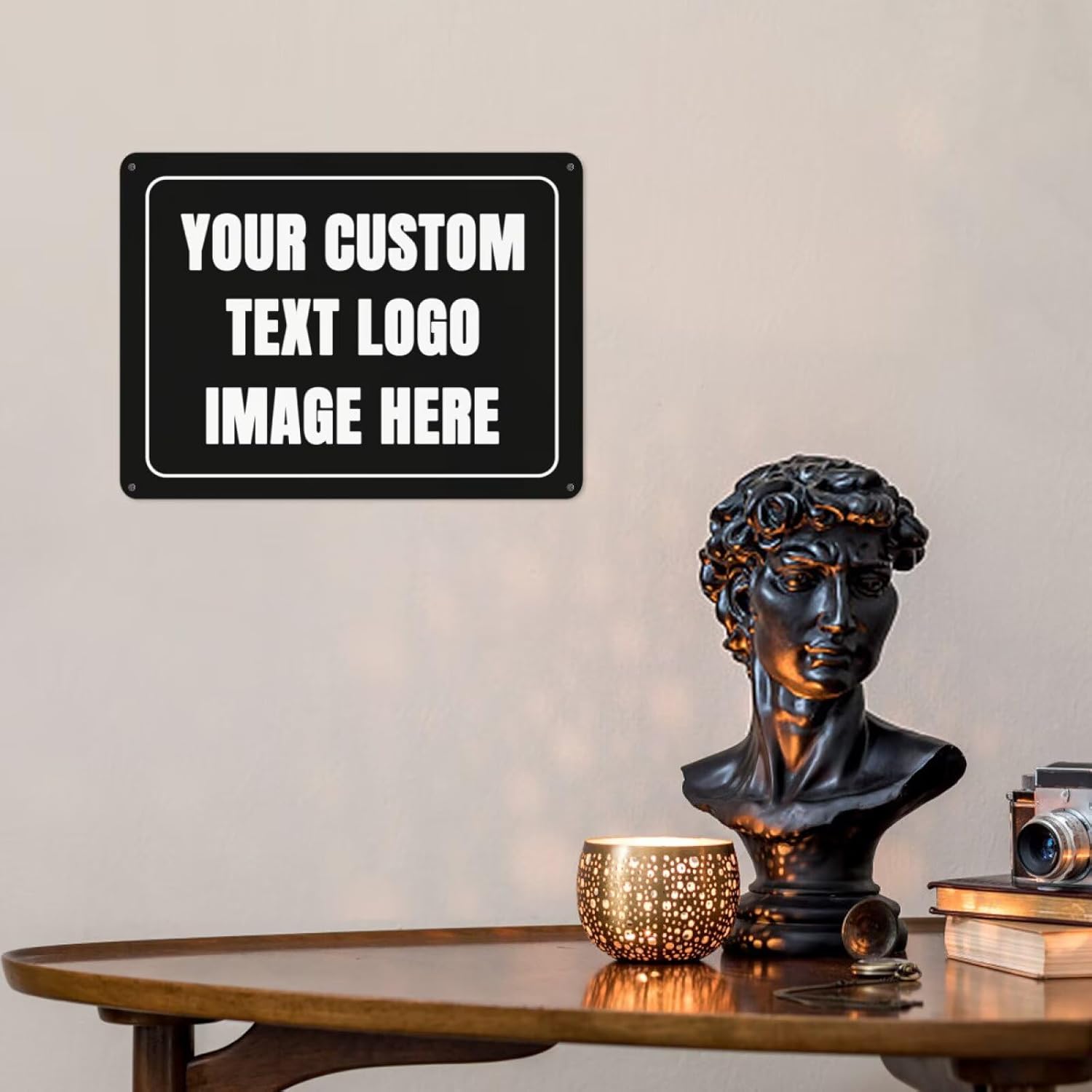 Custom Sign Personalized Metal – Home Design Bathroom recenzja i cena
