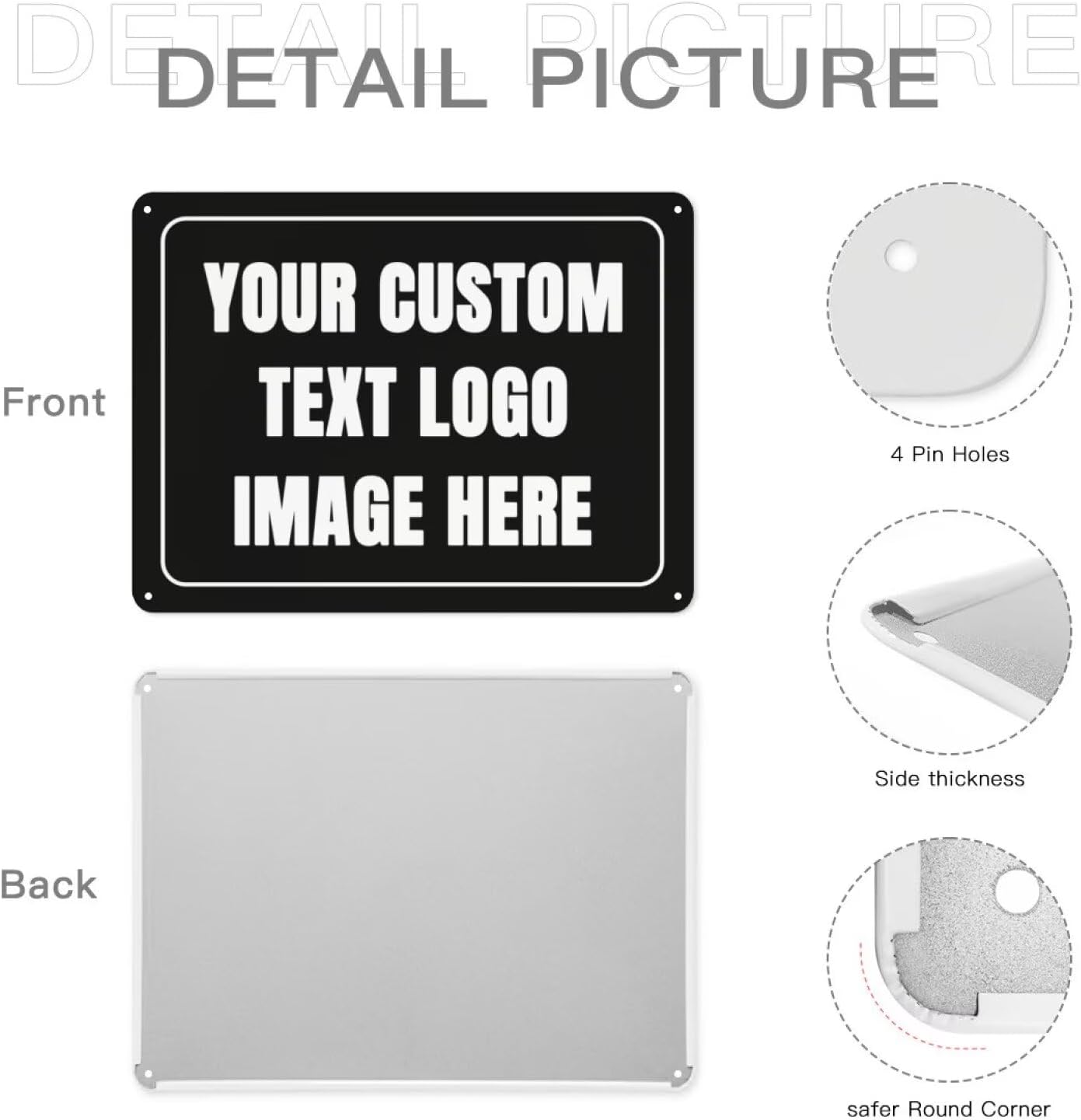 Custom Sign Personalized Metal – Home Design Bathroom recenzja i cena