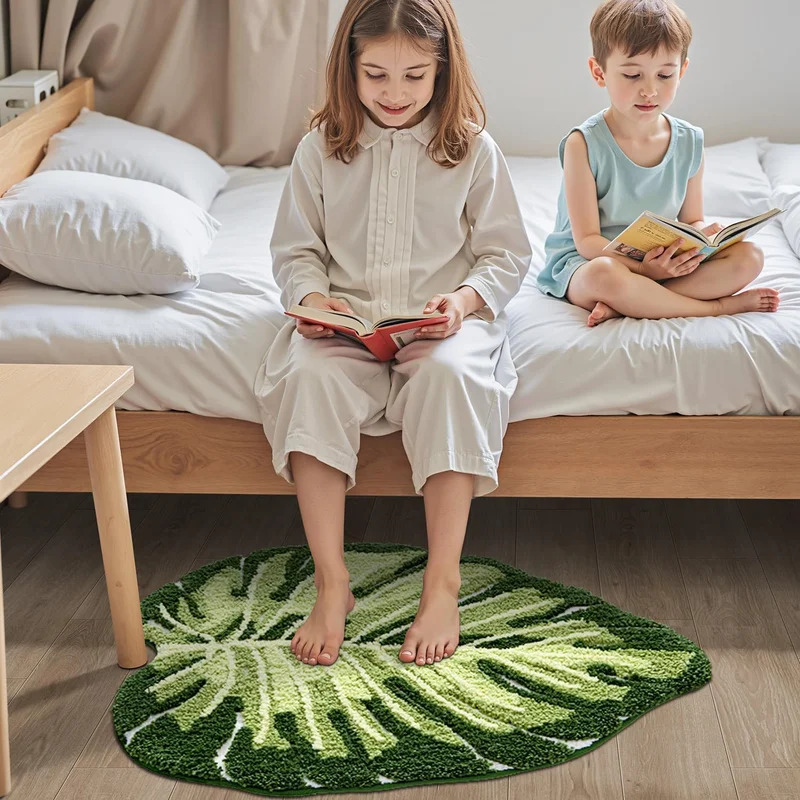 VIKAMA Non-Slip Bath Mat Green – Zara Home Bathroom Rug recenzja i cena