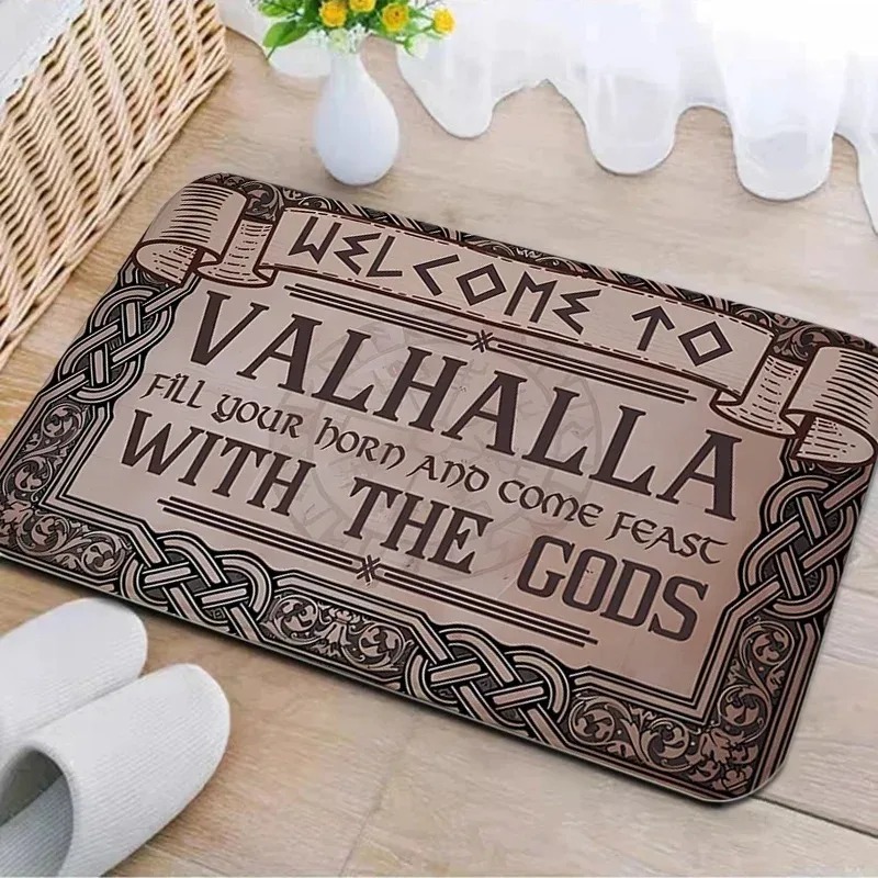Retro Welcome Doormat Gothic E – Zara Home Bathroom Rug recenzja i cena