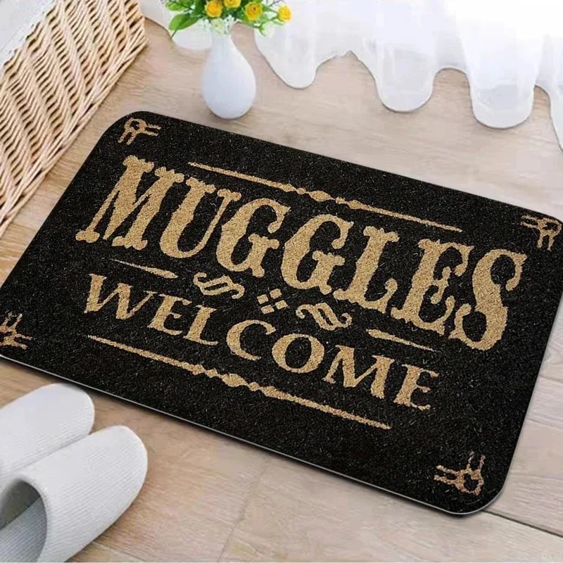 Retro Welcome Doormat Gothic E – Zara Home Bathroom Rug recenzja i cena