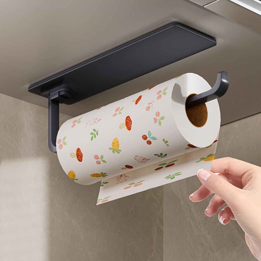 1pc Kitchen Towel Holder - Han – Home Bathroom Paper Towel Dispenser recenzja i cena