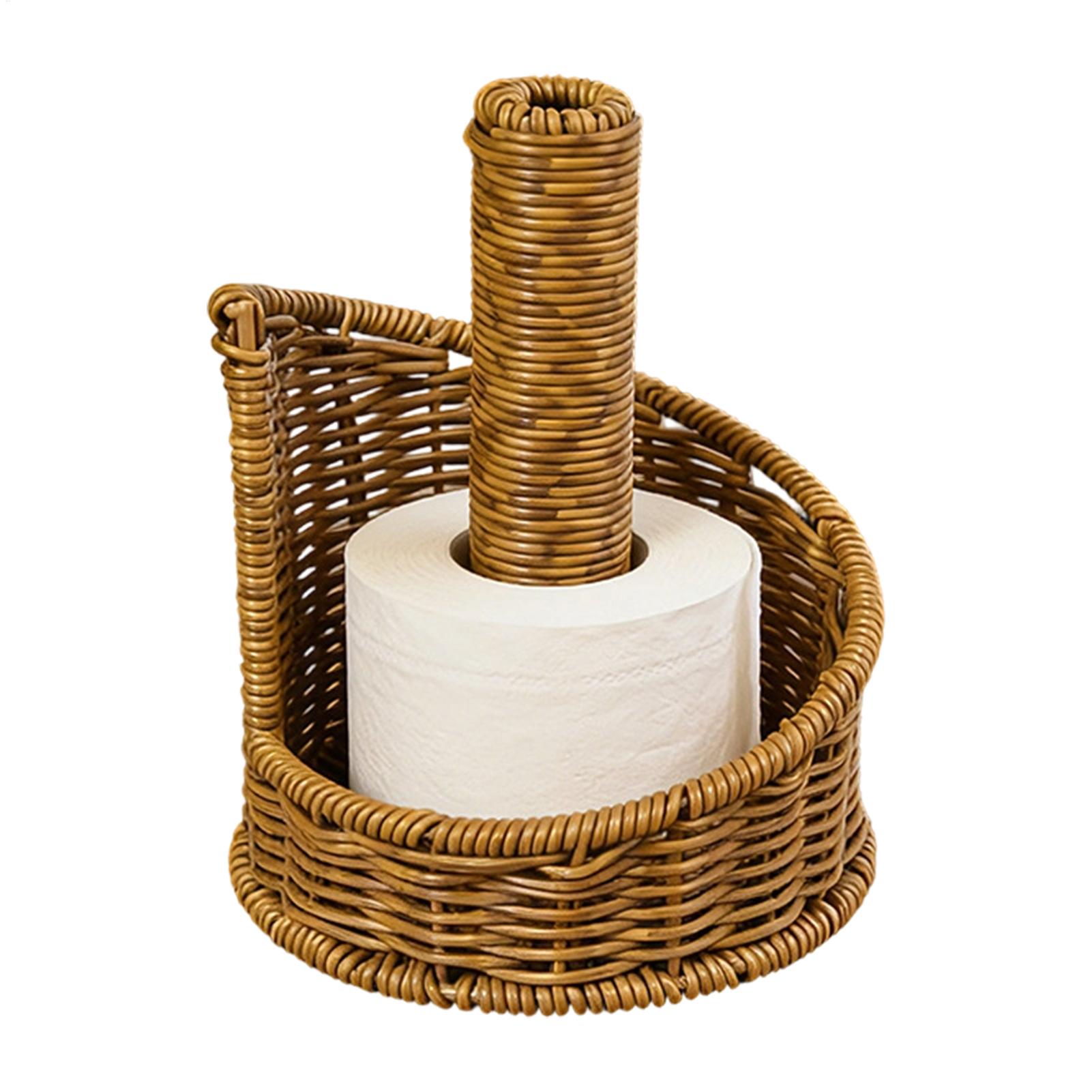 Farmhouse Toilet Paper Holder  – Home Bathroom Paper Towel Dispenser recenzja i cena