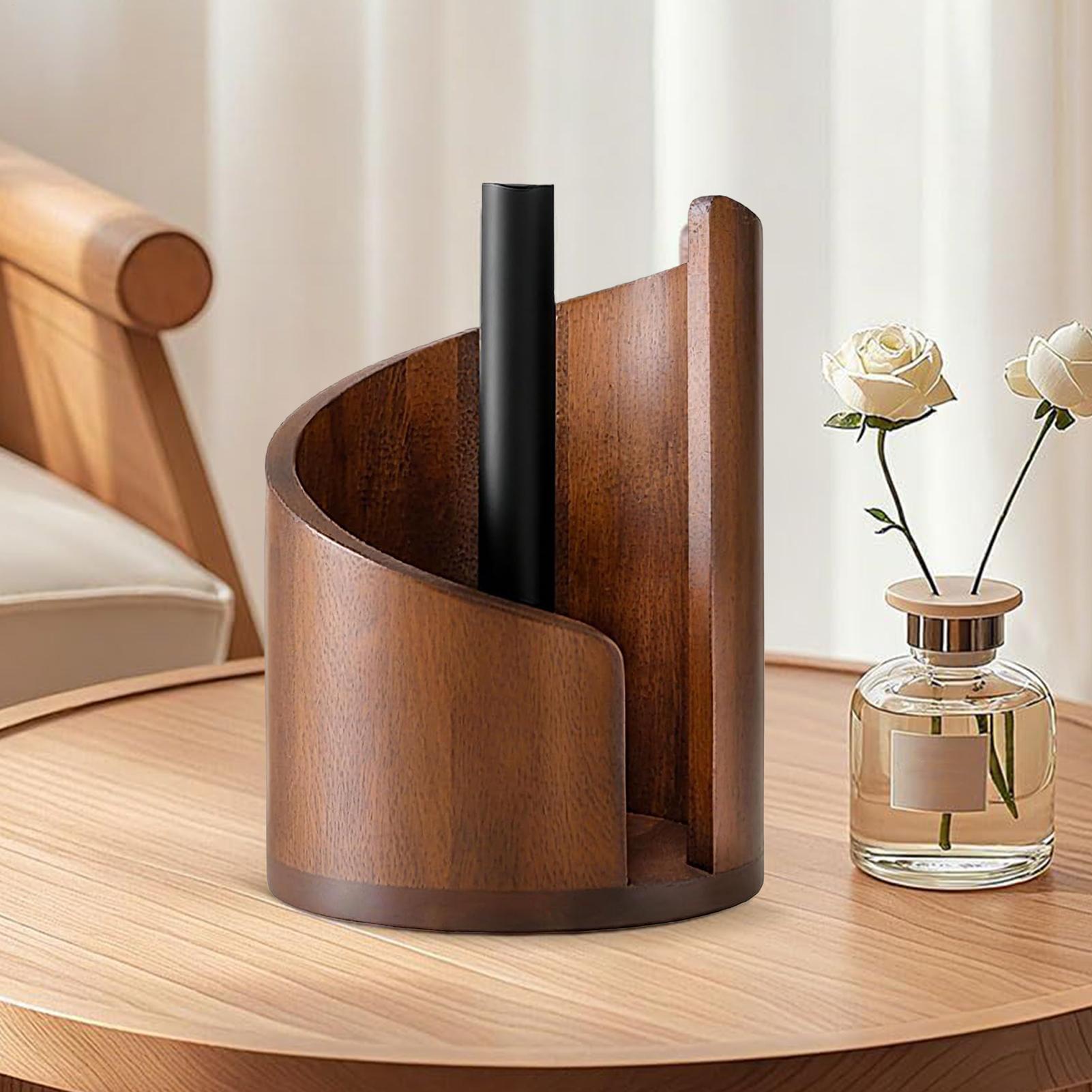 Wood Paper Towel Holder Farmho – Home Bathroom Paper Towel Dispenser recenzja i cena