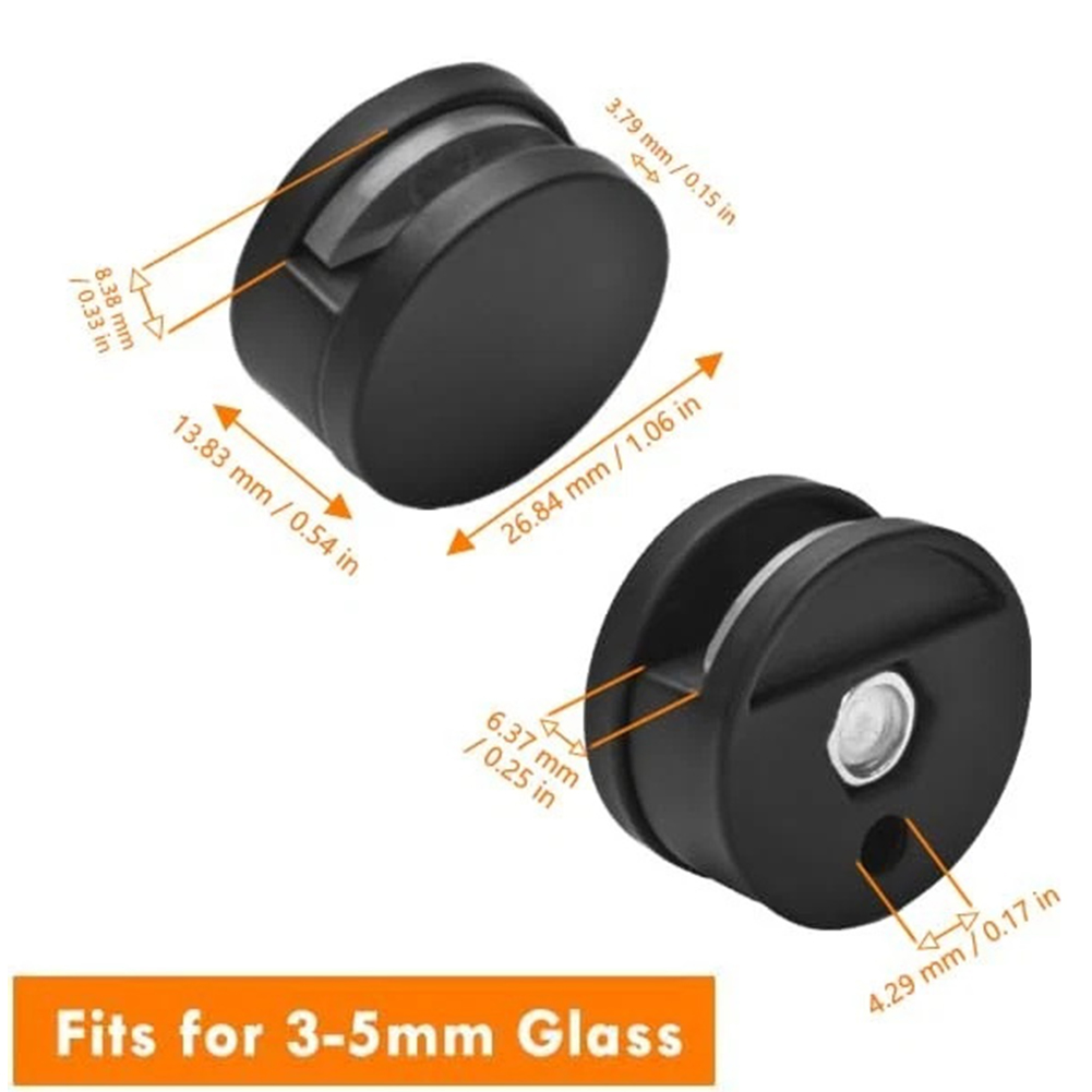 4pcs Glass Mirror Clamp Fixing – Home Hardware Bathroom Accessories recenzja i cena