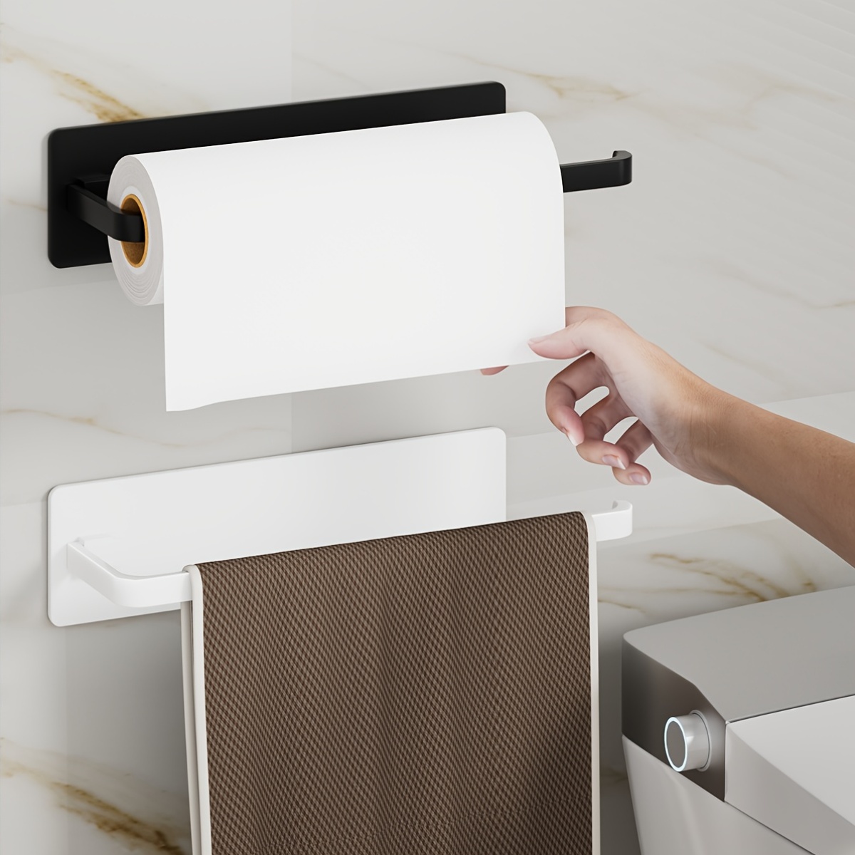 Amoichic Modern Kitchen Paper  – Home Bathroom Paper Towel Dispenser recenzja i cena