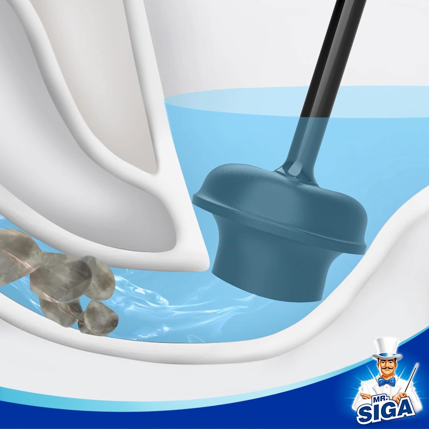 Toilet Plunger with Holder, He – Plunger Toilet recenzja i cena