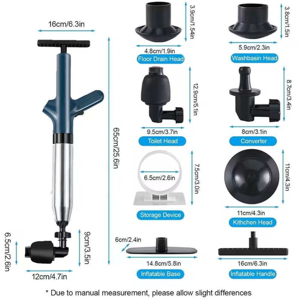 Air toilet plunger set, air dr – Plunger Toilet recenzja i cena