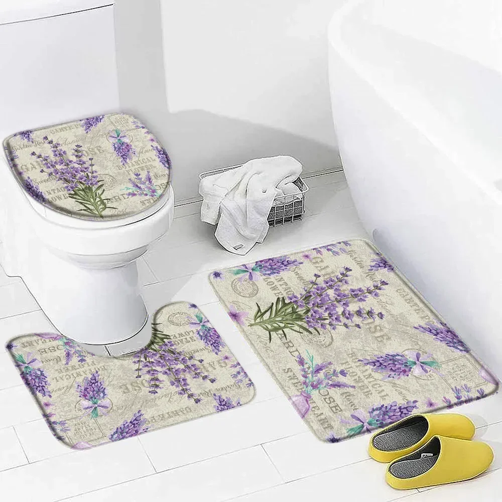Purple Lavender Bath Mat Set N – Zara Home Bathroom Rug recenzja i cena