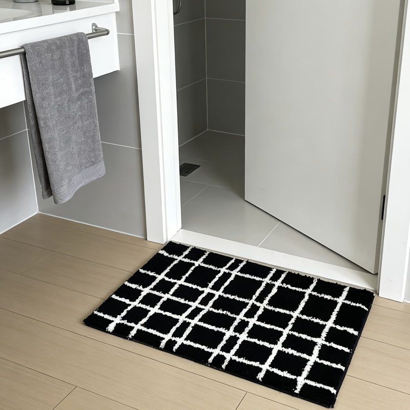 VIKAMA Irregular Check Bathroo – Home Living Bathroom Vanity recenzja i cena