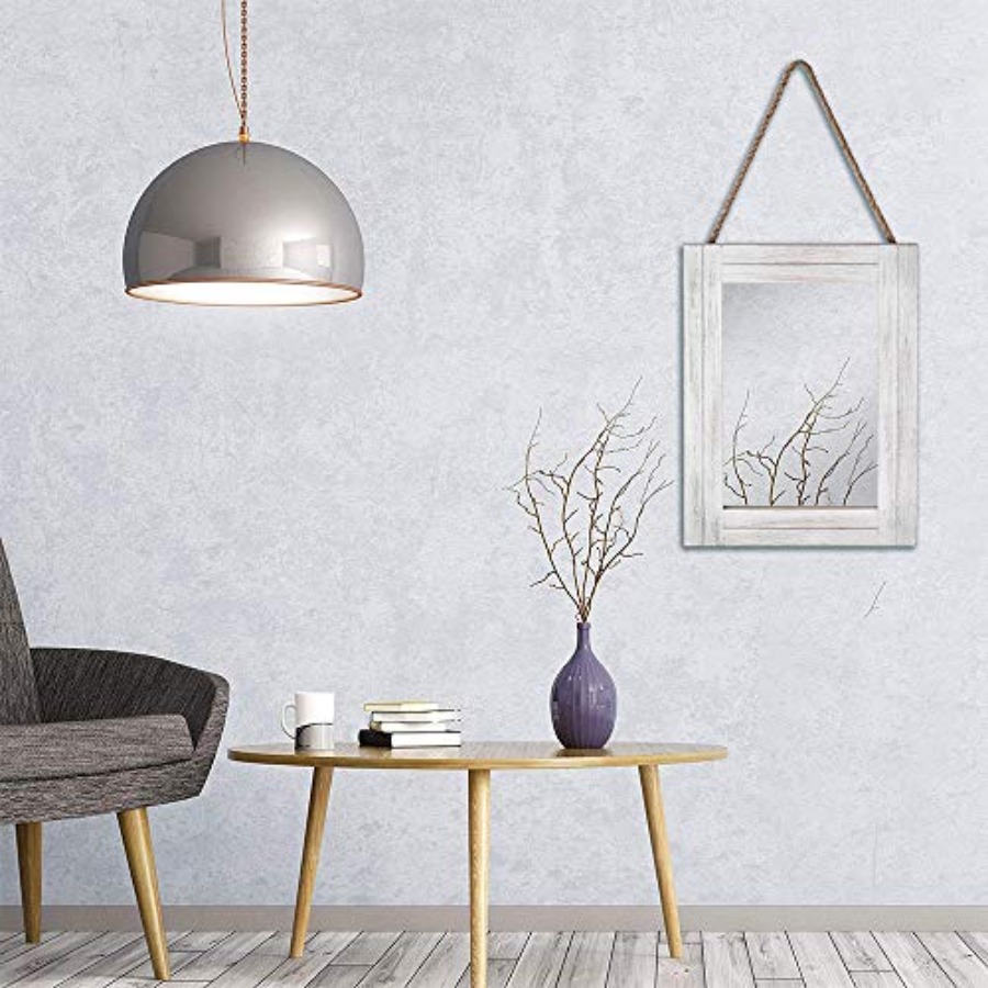 Rectangle Wall Mirror for Bath – Home Living Bathroom Vanity recenzja i cena