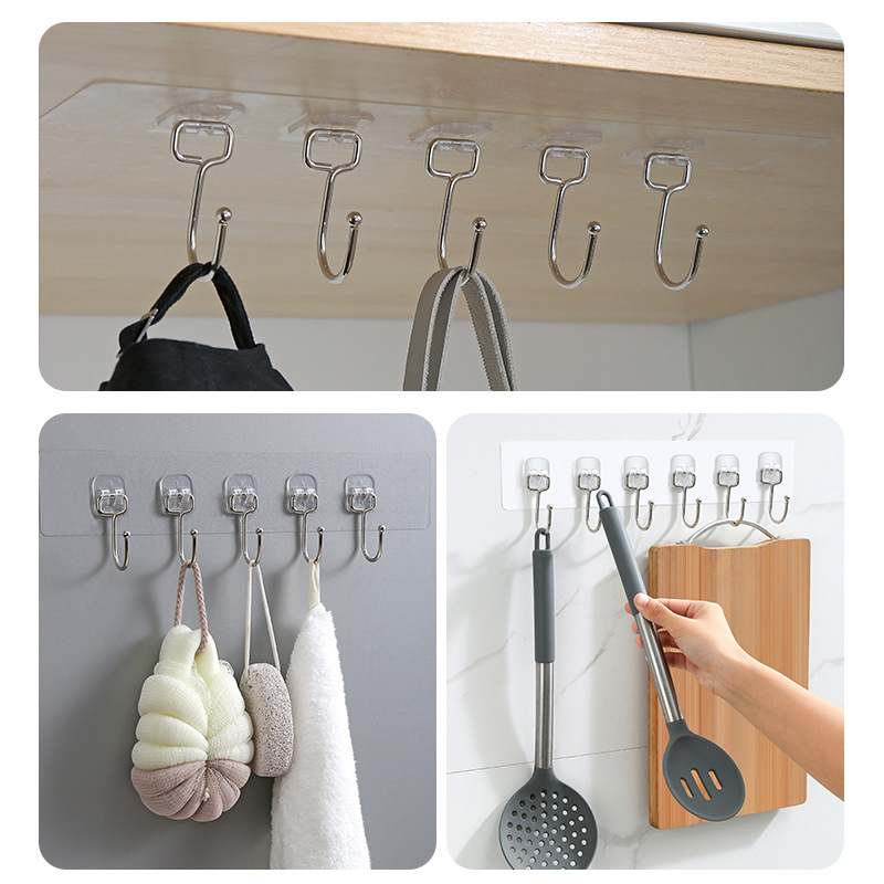 3/4/5/6 Row Wall Hanging Hook  – Towel Bar Stainless recenzja i cena