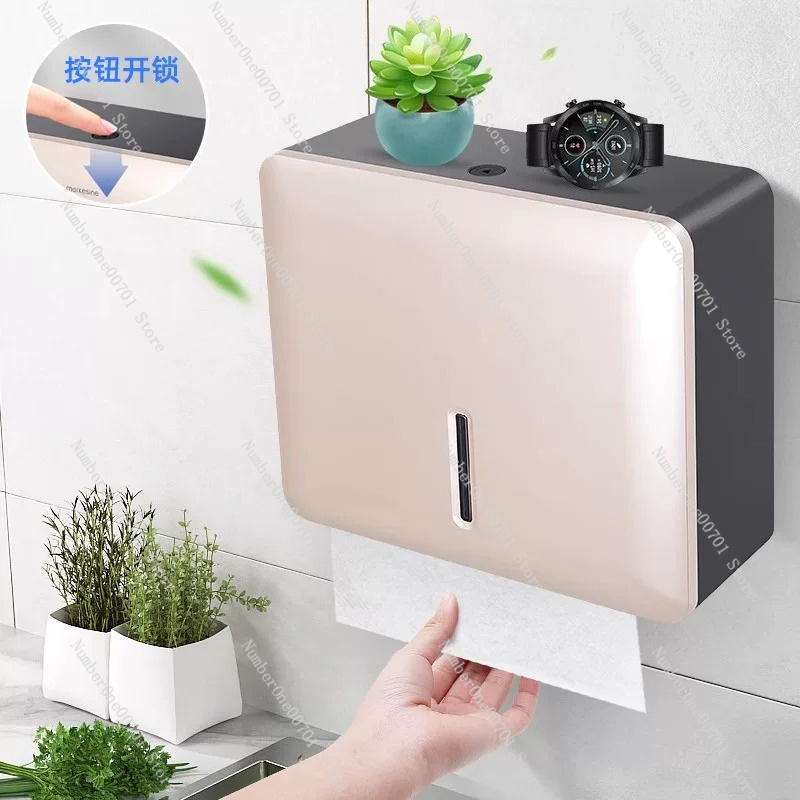 Punch-Free Wall Mount Paper Ha – Home Bathroom Paper Towel Dispenser recenzja i cena
