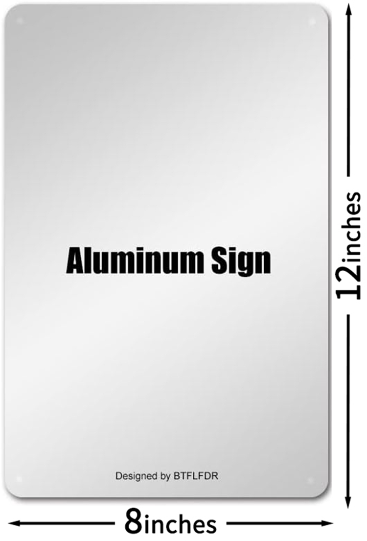 Metal Wall Decor 11.81x7.87 In – Home Bathroom Signs recenzja i cena