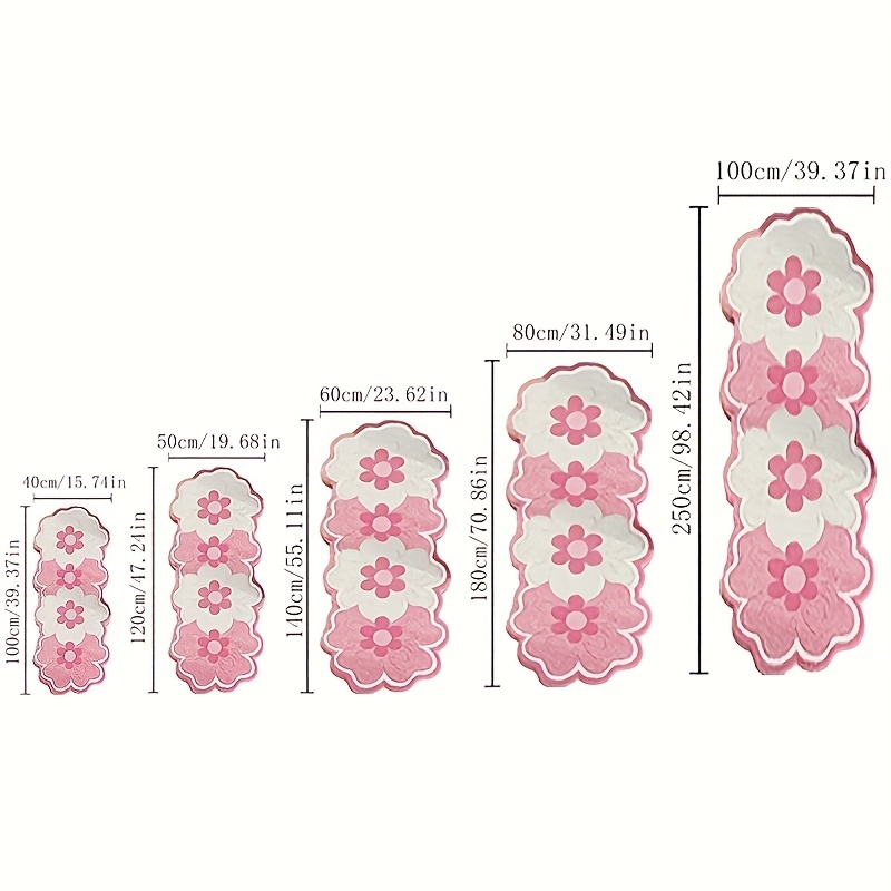 VIKAMA Cute Pink Flower Shaped – Zara Home Bathroom Rug recenzja i cena