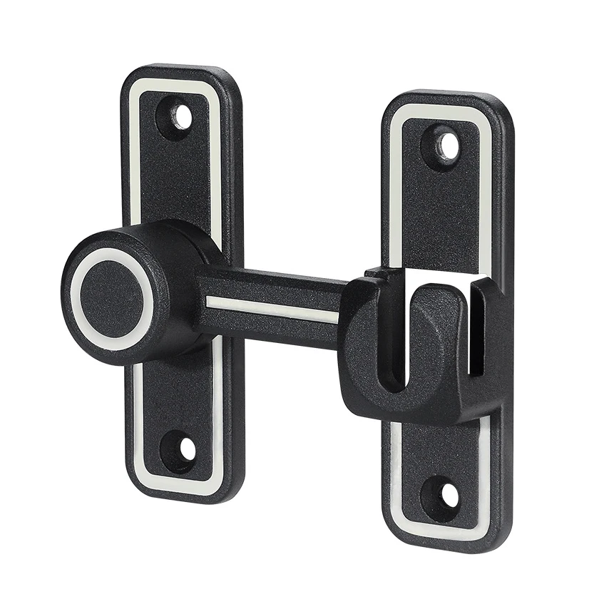 Black Luminous Barn Door Latch – Home Hardware Bathroom Accessories recenzja i cena