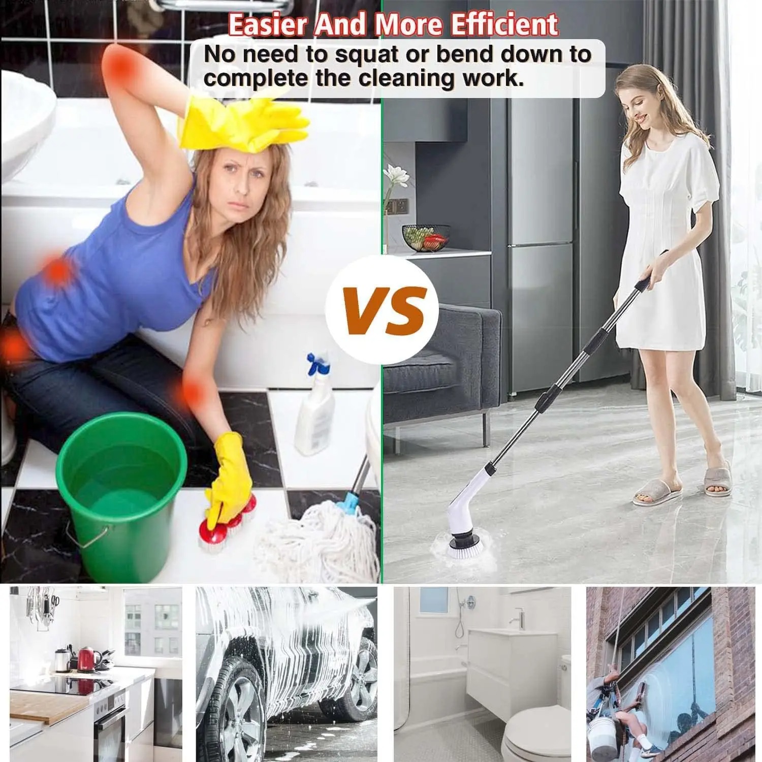 Cordless Electric Spin Scrubbe – Plunger Toilet recenzja i cena