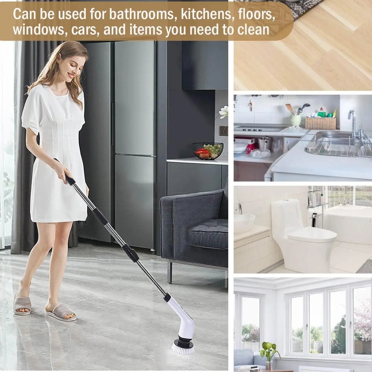 Cordless Electric Spin Scrubbe – Plunger Toilet recenzja i cena