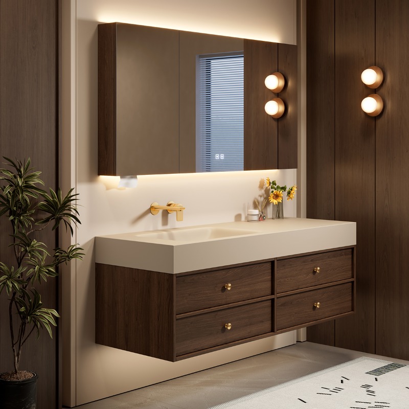 Modern Luxury Bathroom Cabinet – Home Bathroom Partition Wall recenzja i cena