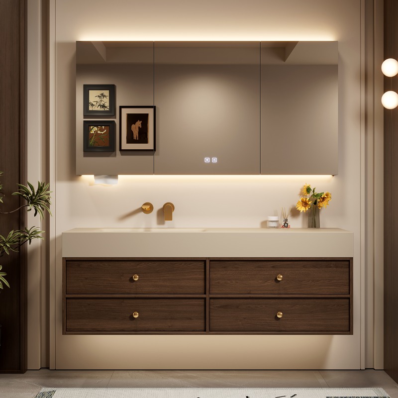 Modern Luxury Bathroom Cabinet – Home Bathroom Partition Wall recenzja i cena