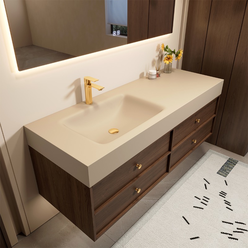 Modern Luxury Bathroom Cabinet – Home Bathroom Partition Wall recenzja i cena