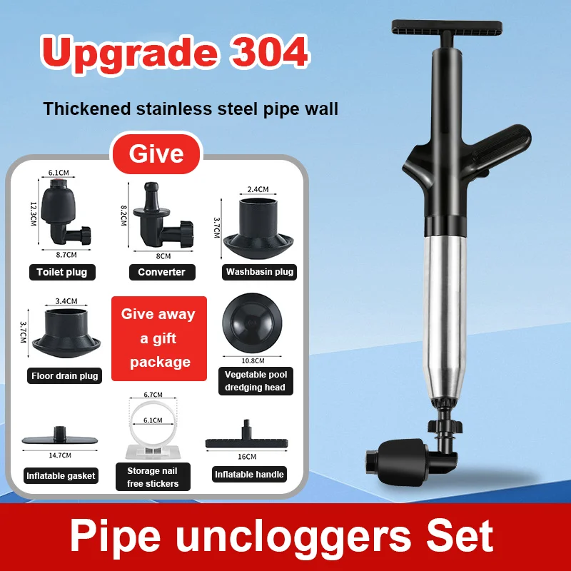 High Pressure Air Drain Blaste – Plunger Toilet recenzja i cena