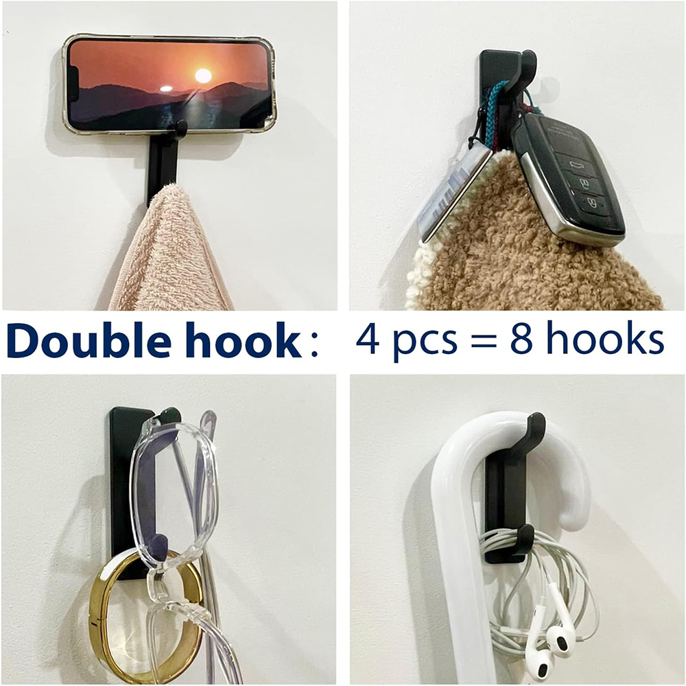 4 Pack Strong Adhesive Door Ho – Towel Bar Stainless recenzja i cena