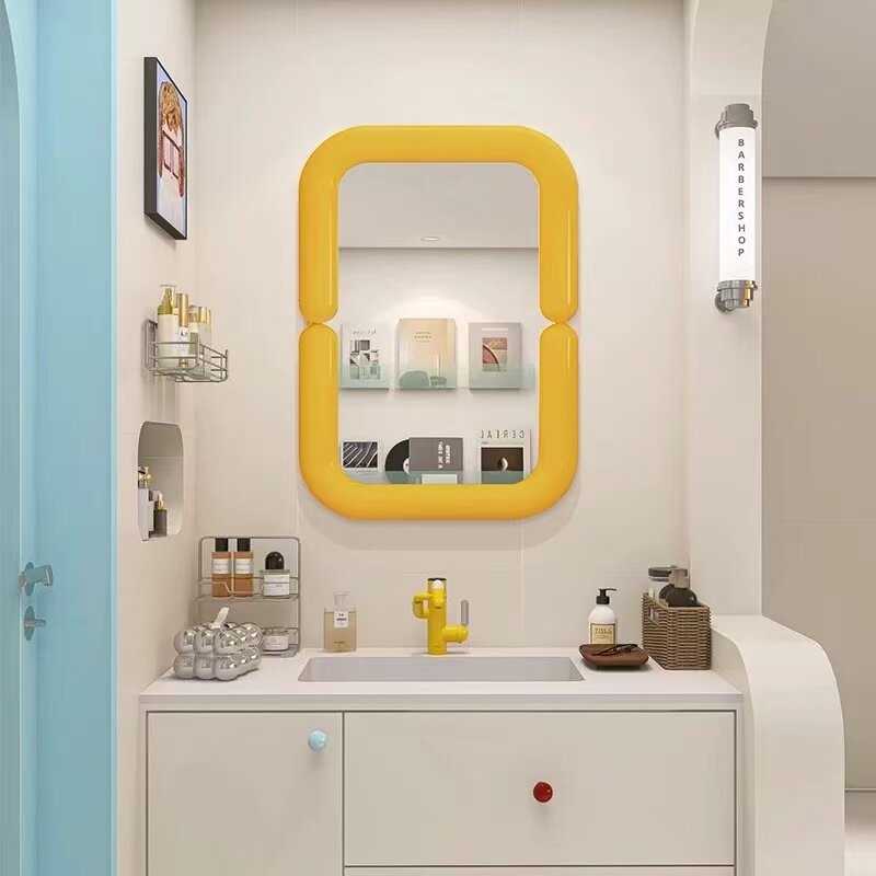 Hanging Big Mirror Funky Luxur – Home Living Bathroom Vanity recenzja i cena