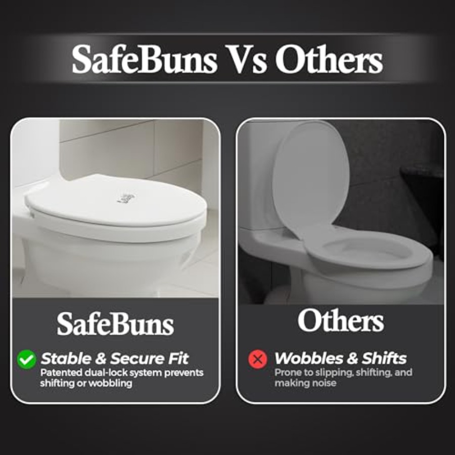 SafeBuns soft close round toil – Home Design Bathroom recenzja i cena