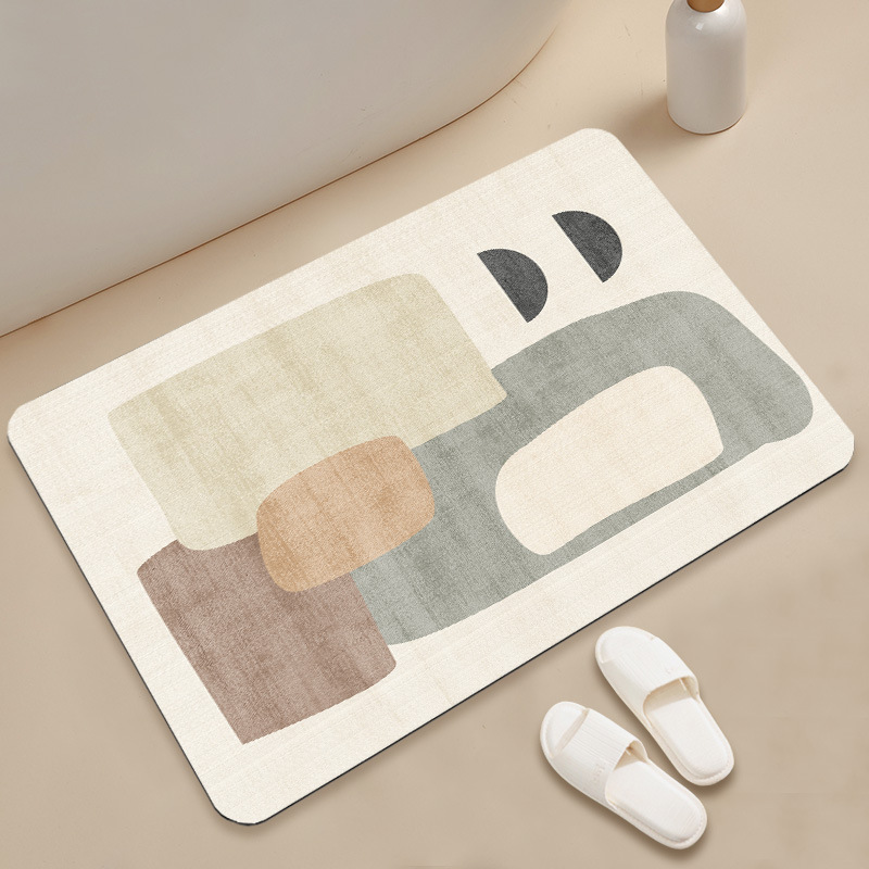 VIKAMA Minimalist Geometric St – Zara Home Bathroom Rug recenzja i cena