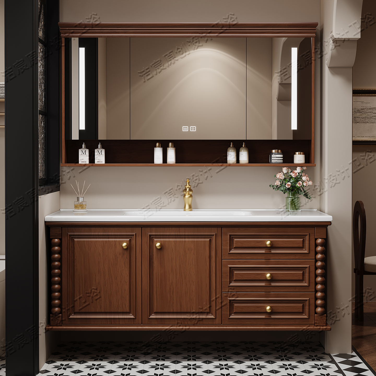 Storage Drawers Cupboard Toile – Home Bathroom Partition Wall recenzja i cena