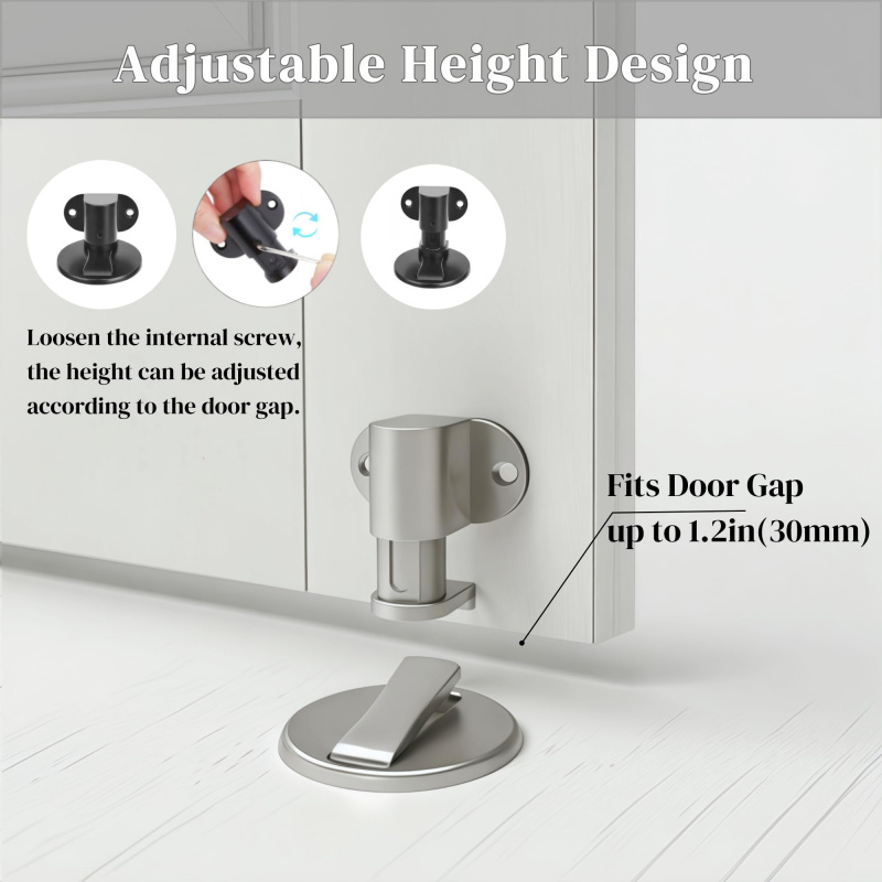 Adjustable Door Stop Punch-fre – Home Hardware Bathroom Accessories recenzja i cena