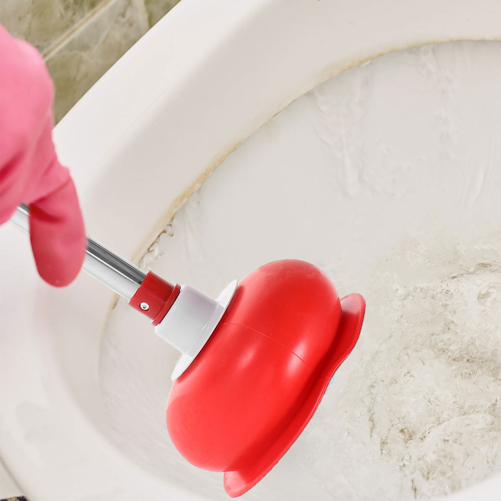 1Pcs Home Toilet Plunger Premi – Plunger Toilet recenzja i cena