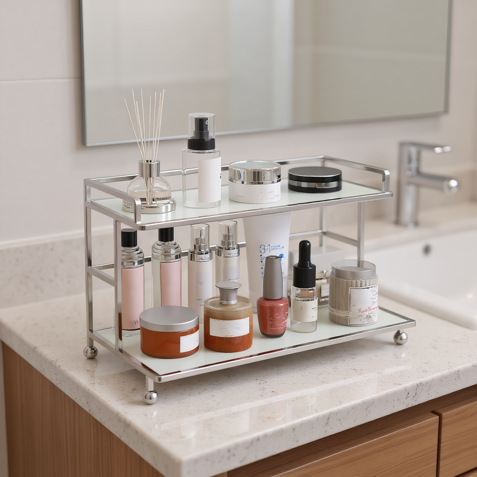 1 Pcs Dressing Table Storage R – Home Living Bathroom Vanity recenzja i cena