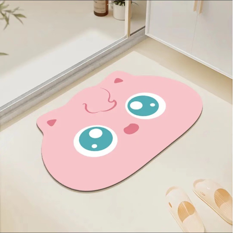 VIKAMA Alien Cartoon Diatom Mu – Zara Home Bathroom Rug recenzja i cena