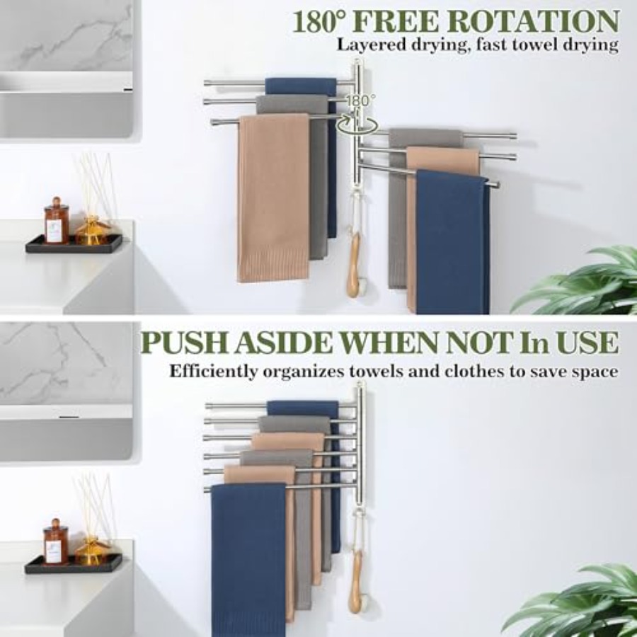 Swivel Towel Rack, SUS304 Stai – Towel Bar Stainless recenzja i cena