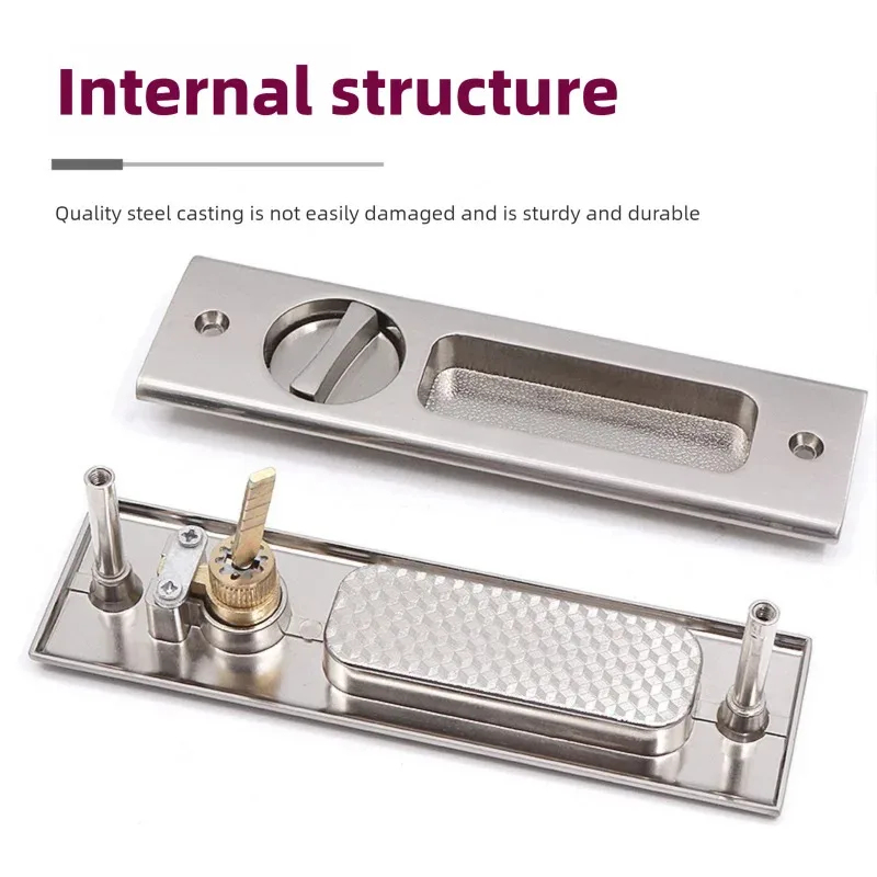 Sliding Door Lock Black Indoor – Home Hardware Bathroom Accessories recenzja i cena