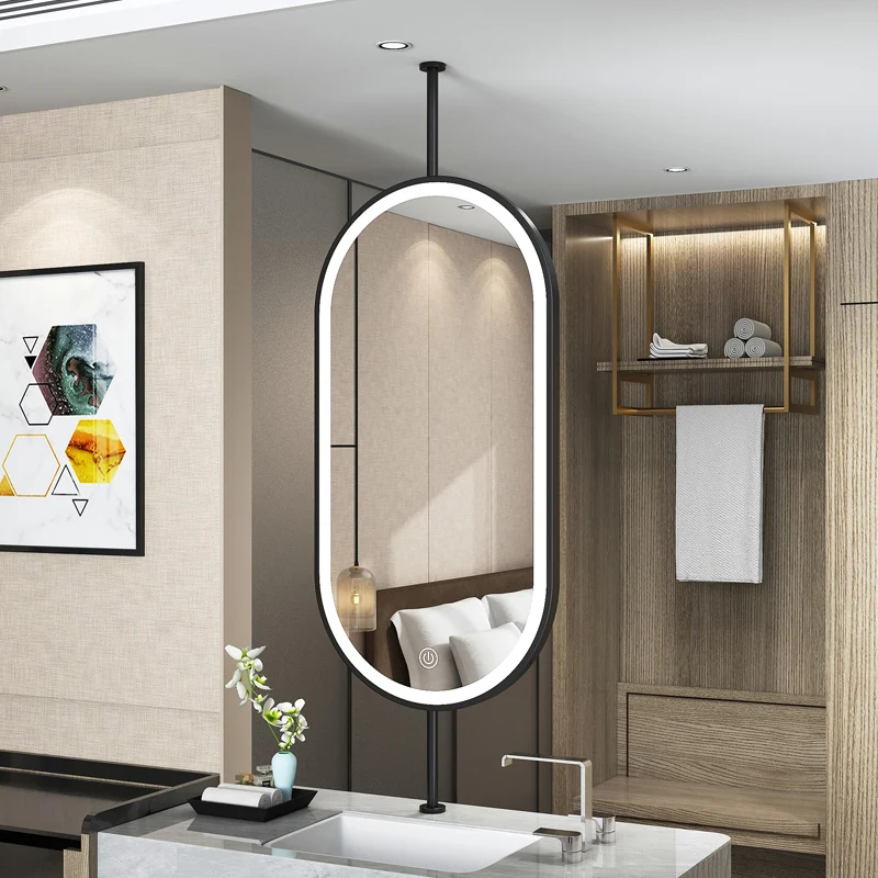 Size60x90cm Ceiling Oval Hangi – Home Living Bathroom Vanity recenzja i cena